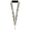 Lanyard - 1.0" - Dr. Stone Senku Ishigami Expression Blocks Blues