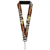 Lanyard - 1.0" - DR. STONE Title Logo and Character Group Black