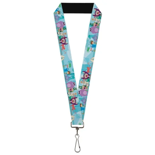 Lanyard - 1.0" - Foster's Home for Imaginary Friends Group Pose Blues
