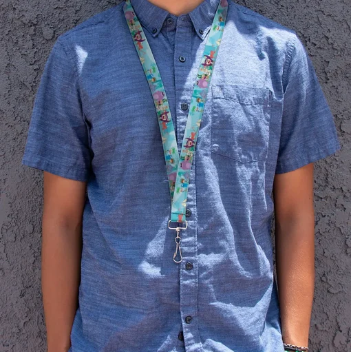 Lanyard - 1.0" - Foster's Home for Imaginary Friends Group Pose Blues