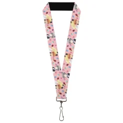 Lanyard - 1.0" - Fruits Basket Kyo and Yuki Easter Themed Animage Poster Pose Pink
