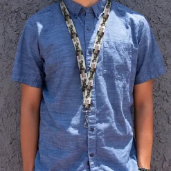 Lanyard - 1.0" - FULLMETAL ALCHEMIST BROTHERHOOD Edward Elrics Automail Arm Tan