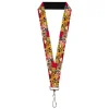Lanyard - 1.0" - HANNA-BARBERA Title Logo Mutli Show Characters Stacked
