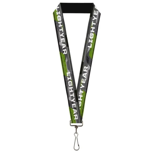 Lanyard - 1.0" - LIGHTYEAR Text Schematic Blues Greens