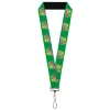 Lanyard - 1.0" - MELLO YELLO Logo Green/White/Red/Yellow