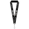 Lanyard - 1.0" - STAR TREK PICARD Title Logo Black/White