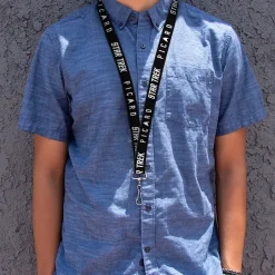 Lanyard - 1.0" - STAR TREK PICARD Title Logo Black/White