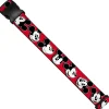 Luggage Strap - Mickey Mouse Expressions Red/Black/White