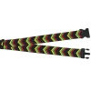 Luggage Strap - 2.0" - Chevron Weave Black/Rasta