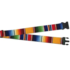 Luggage Strap - 2.0" - Zarape2 Vertical Multi Color Stripe