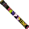 Luggage Strap - TINK LUXE Sketch Black Multi Neon