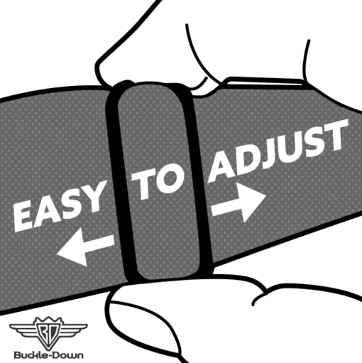 Mickey Mouse Ears Full Color Yellow/Black Seatbelt Buckle Collar - Mickey Mouse Ears Icon Blocks Red/Black/Yellow