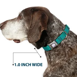 Monsters Inc. Icon Full Color Purple/White Seatbelt Buckle Collar - Monsters Inc. Sulley Bounding Spots Blue/Purple