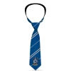 Necktie Standard - RAVENCLAW Crest Stripe6 Blue Gray