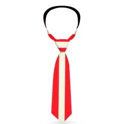 Necktie Standard - Stripes Red/White/Red