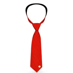 Necktie Standard - The Flash Lightning Icon Monogram Reds