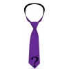 Necktie Standard - The Riddler Question Mark Purple Black