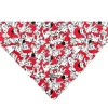 Pet Bandana - 101 Dalmatians Puppies Scattered Red
