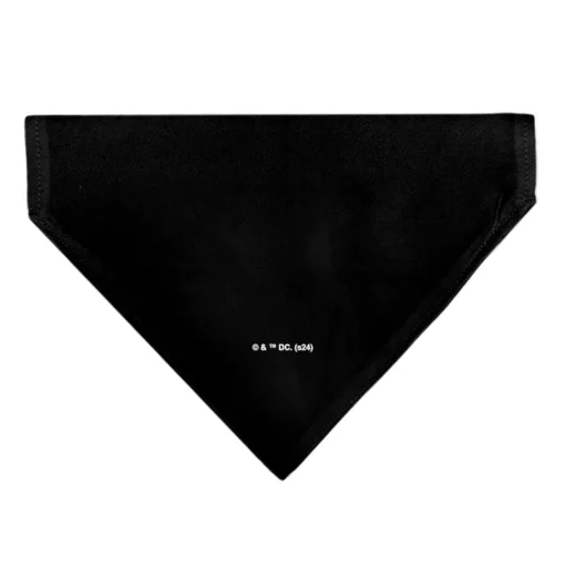 Pet Bandana - Batman Shield Logo Black/Yellow