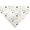 Pet Bandana - Holiday Hanukkah Menorah and Gifts Collage White