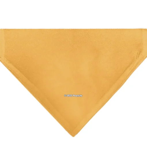 Pet Bandana - Peanuts Marcie Smiling Face Pose Yellow