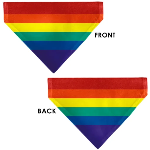 Pet Bandana - Rainbow Print