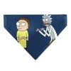 Pet Bandana - Rick and Morty Arms Crossed Pose Blue