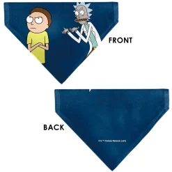 Pet Bandana - Rick and Morty Arms Crossed Pose Blue
