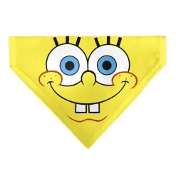 Pet Bandana - SpongeBob SquarePants Face Close-Up Yellow