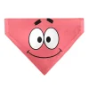 Pet Bandana - SpongeBob SquarePants Patrick Star Face Close-Up Pink