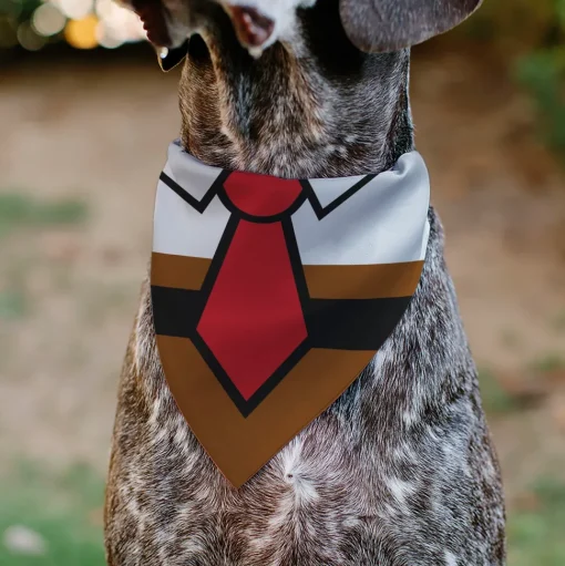 Pet Bandana - SpongeBob SquarePants Tie Outfit Character Close-Up