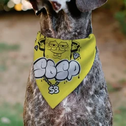 Pet Bandana - SpongeBob SquarePants SPSP $B Chain Pose Yellow