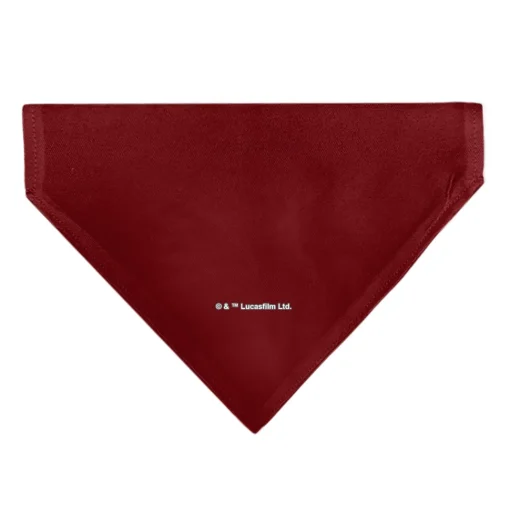 Pet Bandana - Star Wars TROOPER Text and Stormtrooper Pop Art Pose Reds/Black