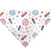 Pet Bandana - Stars and Stripes Fireworks White/Blue/Red