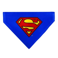 Pet Bandana - Superman Shield Logo Blue/Red/Yellow