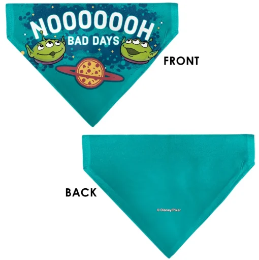 Pet Bandana - Toy Story Aliens NOH BAD DAYS Pizza Planet Pose Blues
