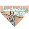 Pet Bandana - Toy Story Bo Peep LEADERSHIP GOALS Staff Pose Pink/Blue/White