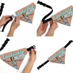 Pet Bandana - Toy Story Bo Peep LEADERSHIP GOALS Staff Pose Pink/Blue/White