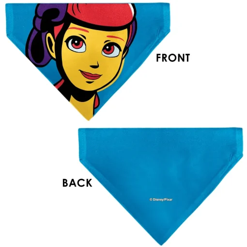 Pet Bandana - Toy Story Bo Peep Close-Up Pop Art Face Blue