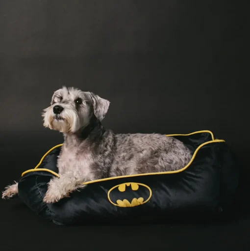 Pet Bed - Batman Black Yellow Black
