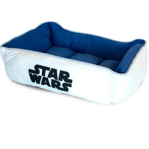 Pet Bed - Star Wars R2-D2 Bounding Blue Gray White