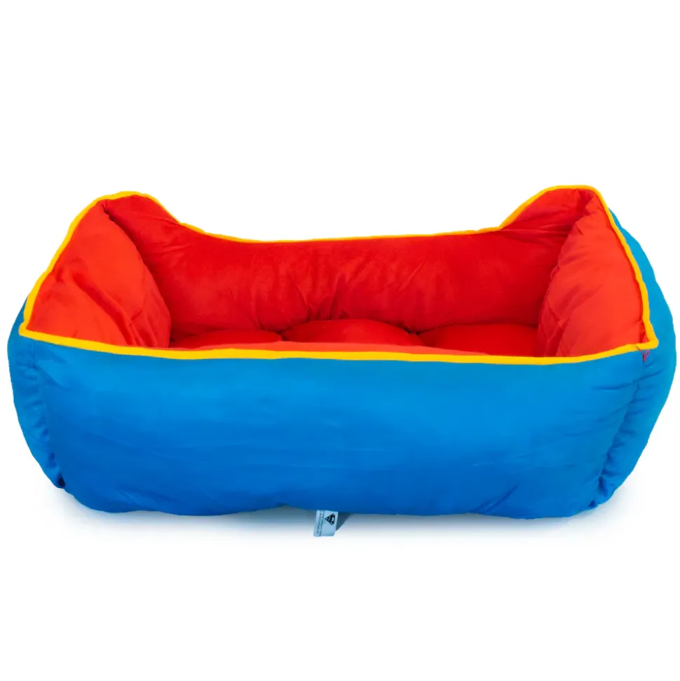 Pet Bed - Superman Red Yellow Blue