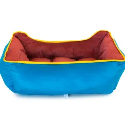 Pet Bed - Wonder Woman Dark Red Yellow Dark Blue