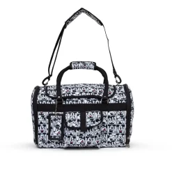 Pet Carrier - Mickey Mouse Expression Blocks White/Black/Red