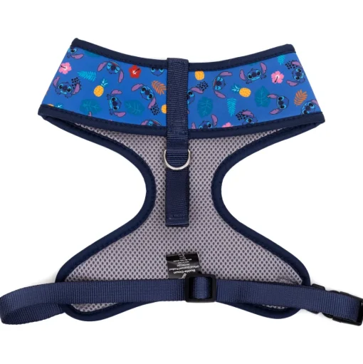 Pet Harness - Lilo & Stitch Stitch Poses and Icons Scattered Blues