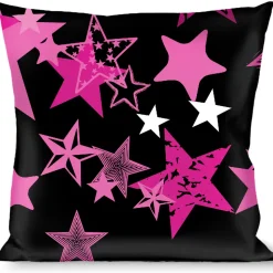 Pillow - THROW - Stargazer Black/Pink