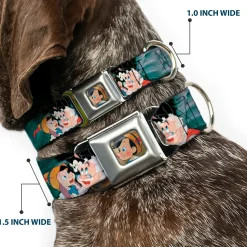 Pinochio Puppet Full Color Tan Seatbelt Buckle Collar - PINOCCHIO/Jiminy Cricket Workshop Tools