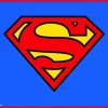 Placemat - Superman Shield Blue