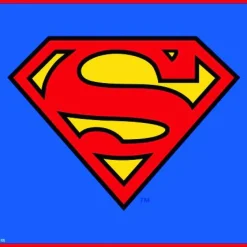 Placemat - Superman Shield Blue