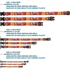 Plastic Clip Collar - Cars Lightning McQueen Smiling Pose/95 Reds/White/Orange